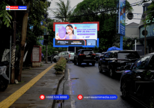 Media Out Of Home Videotron Jakarta di Senopati Milik Warna Warni dekat SCBD dengan traffic tinggi untuk campaign brand